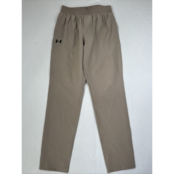 Under Armour Men's Unstoppable Tapered Pants 1352028 236 Colors Sahara/Black M - Picture 1 of 4